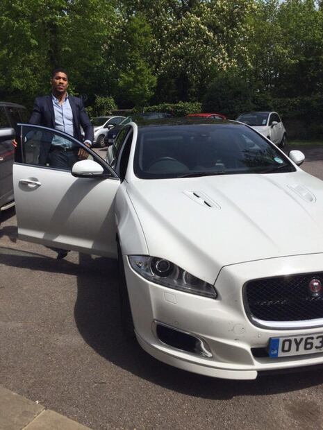 Estos son los coches de lujo de Anthony Joshua