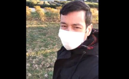 "Se está acabando el agua, el ambiente es desolador", dice mexicano que llegó de China