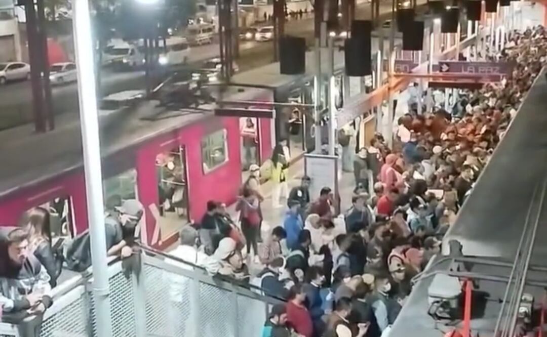 Línea A, estación Tepalcates. Foto: Especial