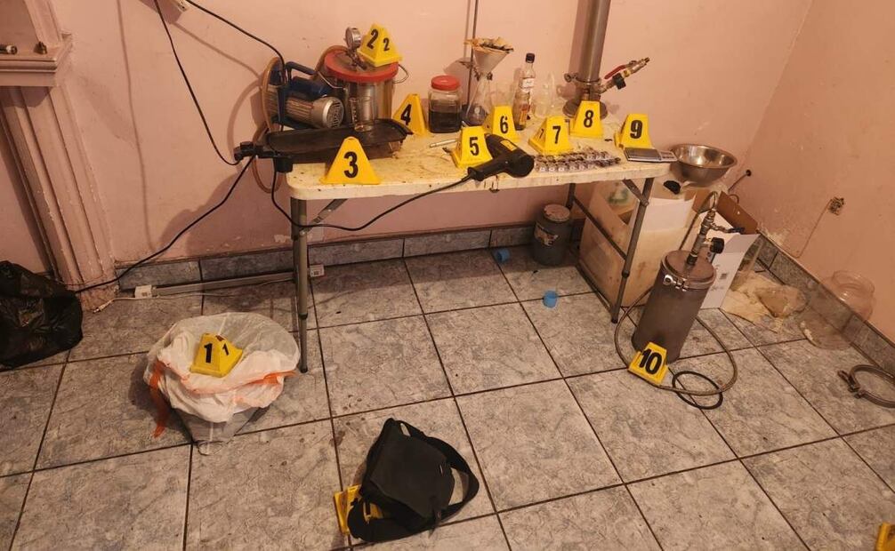 Detienen a dos personas con narcóticos en Chihuahua (18/08/2025). Foto: Especial