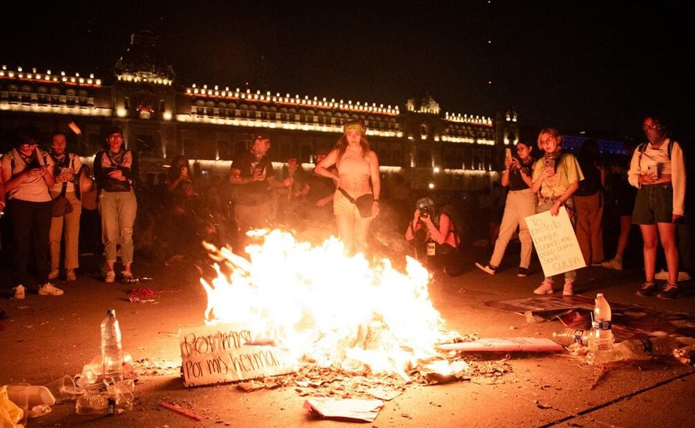 Marcha 8M. Foto: Abril Angulo. EL UNIVERSAL