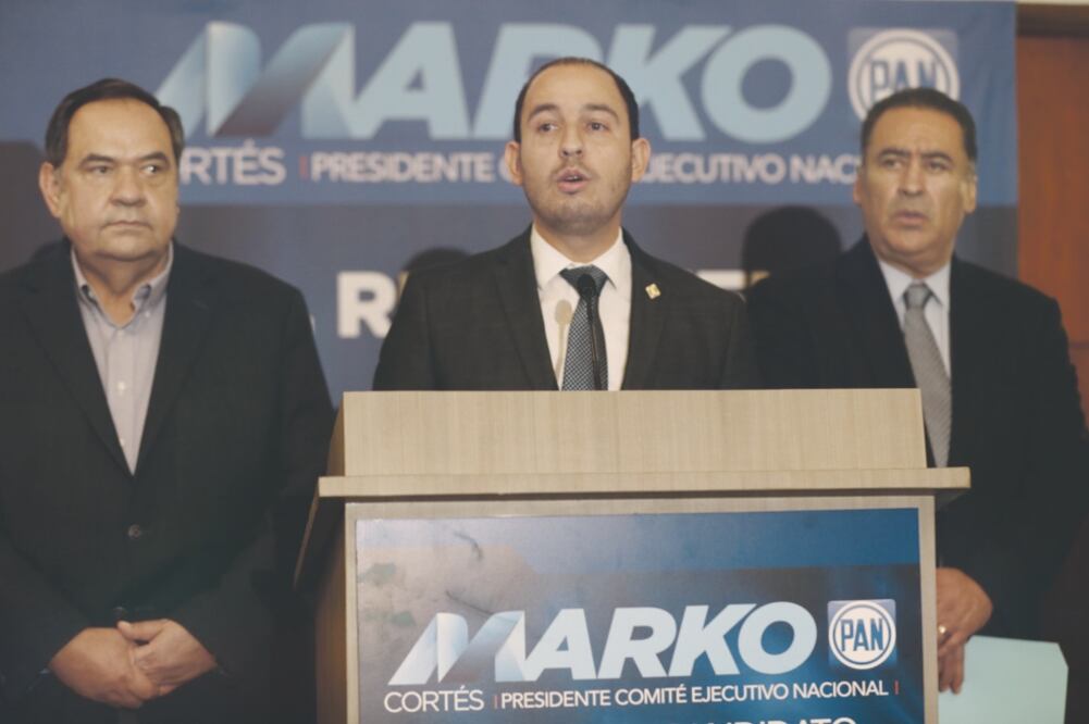 Manuel Gómez Morín y Marko Cortés contenderán para dirigir al PAN. JUAN CARLOS REYES. EL UNIVERSAL