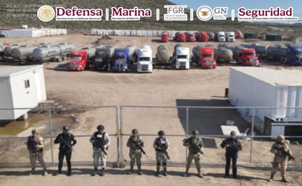 Aseguran 8 millones de litros de hidrocarburo en Ensenada, Baja California; García Harfuch destaca decomiso
