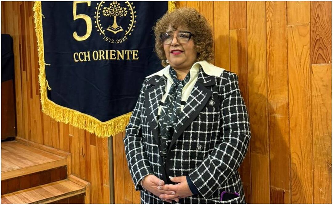 Este lunes 13 de enero del 2025, el rector de la UNAM, Leonardo Lomelí Vanegas, designó a María Patricia García Pavón como directora del CCH Oriente. Foto: Especial