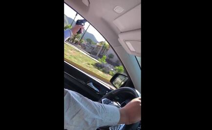 Circula video de hombre disparando desde vehículo en Hermosillo, Sonora