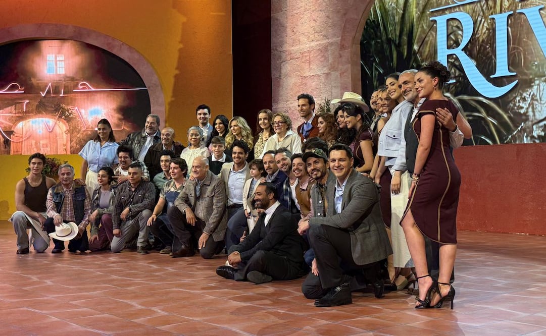 La telenovela fue presentada a la prensa esta mañana. Foto: César Olivares/ EL UNIVERSAL.