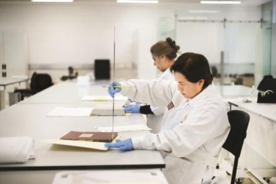 El laboratorio del AGN pule joyas históricas