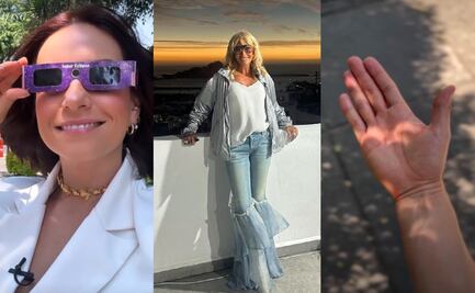 Eclipse solar 2024: así lo vivieron algunas celebridades