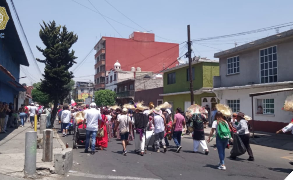 Representación de la Batalla de Puebla