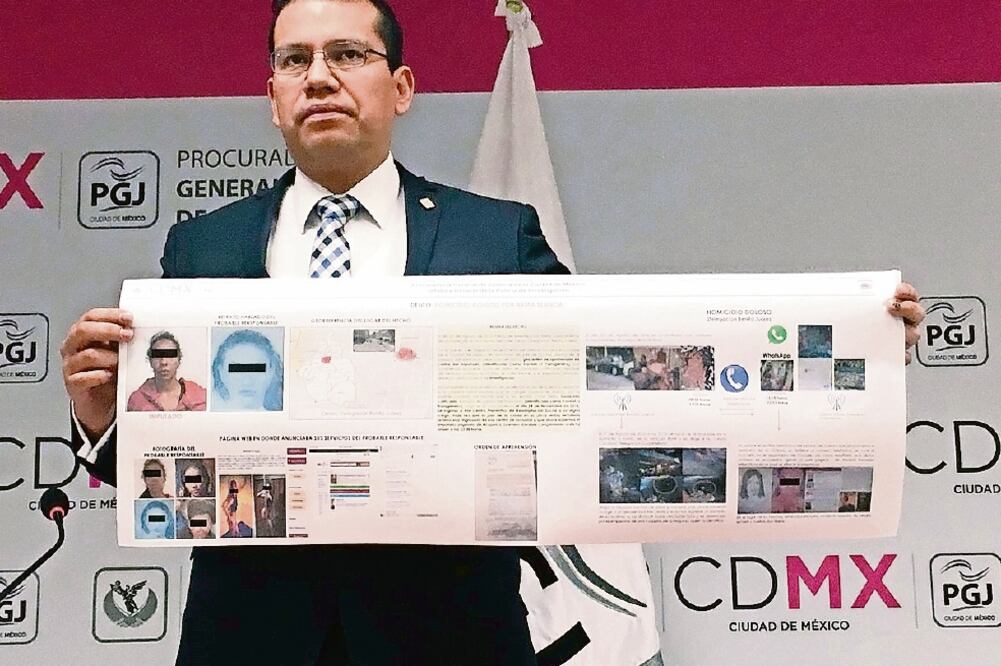 La procuraduría capitalina recabó imágenes de videocámaras del pasado tres de agosto de la colonia Del Valle y rastreó llamadas telefónicas de la persona que fue asesinada. (FOTO: CORTESÍA PGJCDMX)