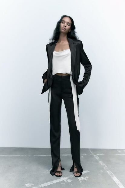 Alerta tendencia: Así se llevan los pantalones “split”