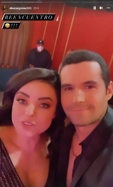 Eleazar Gómez y Violeta Isfel se reencuentran en Televisa 