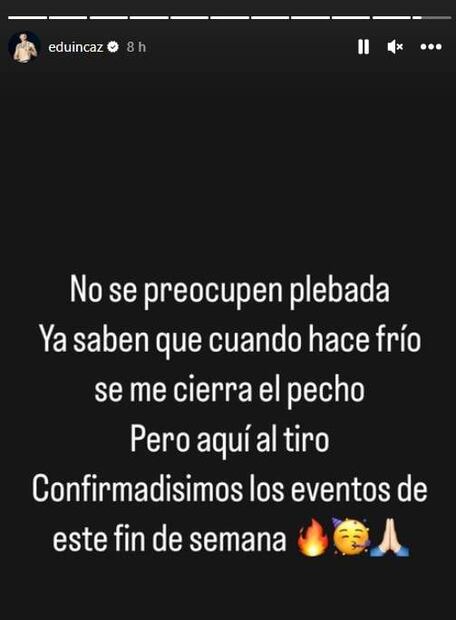 Eduin Caz, de Grupo Firme, será papá por tercera vez y presume ultrasonido