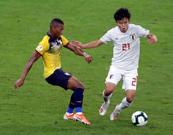 Ecuador y Japón empatan y se despiden de la Copa América