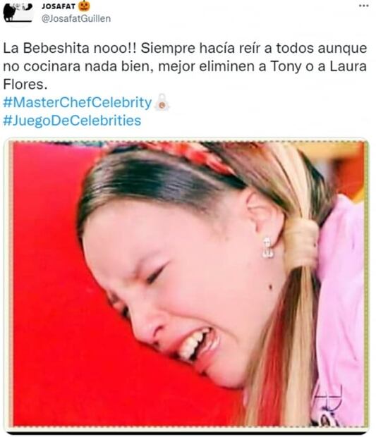 Drama en "MasterChef Celebrity": Tony Balardi reclama y Laura Flores llora