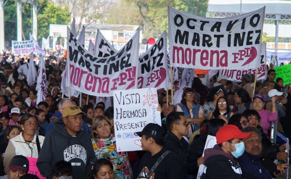 Alcaldesa de Ecatepec presenta su su Primer Informe de Gobierno; destaca realización de mil obras (07/12/2025). Foto: Osmar Alvarado / EL UNIVERSAL