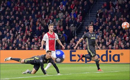 Ajax y Juventus igualan en Champions con gol de Cristiano 