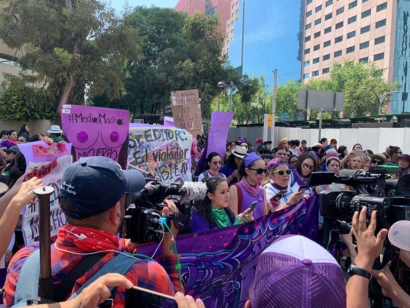 Minuto a Minuto. Marcha por el Día Internacional de la Mujer