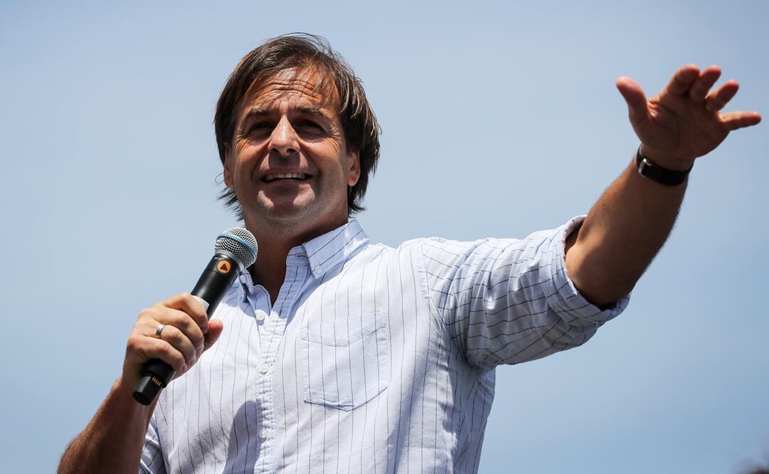Luis  Lacalle, presidente de Uruguay. Foto: EFE