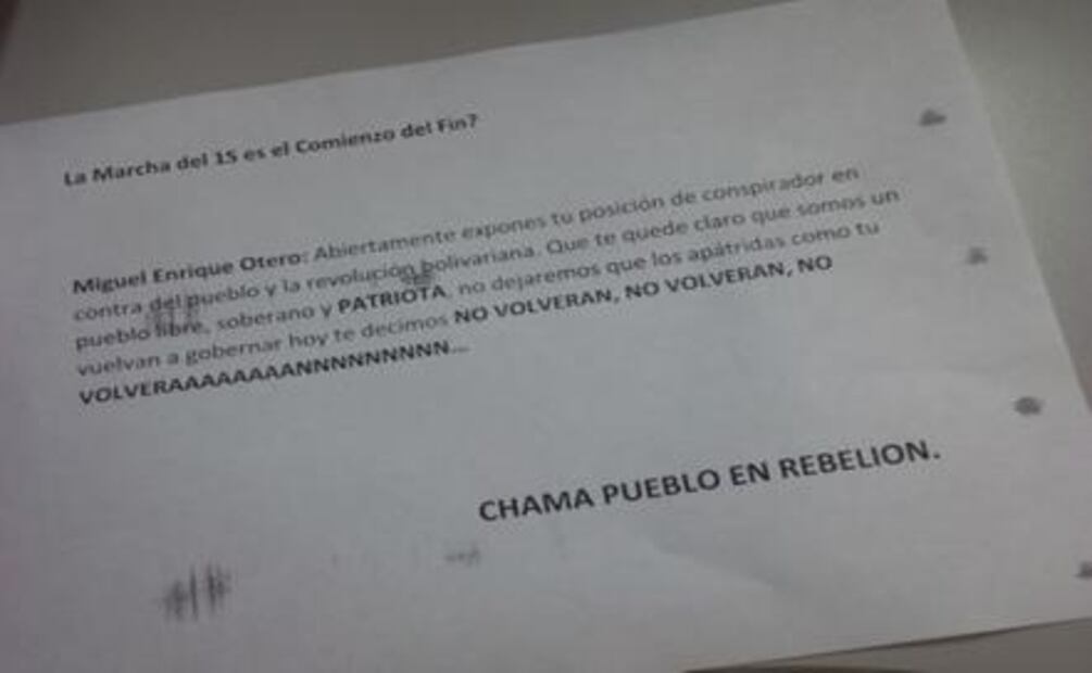Atacan sede del periódico venezolano El Nacional
