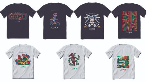 Comercializan marca CDMX con gorras y playeras