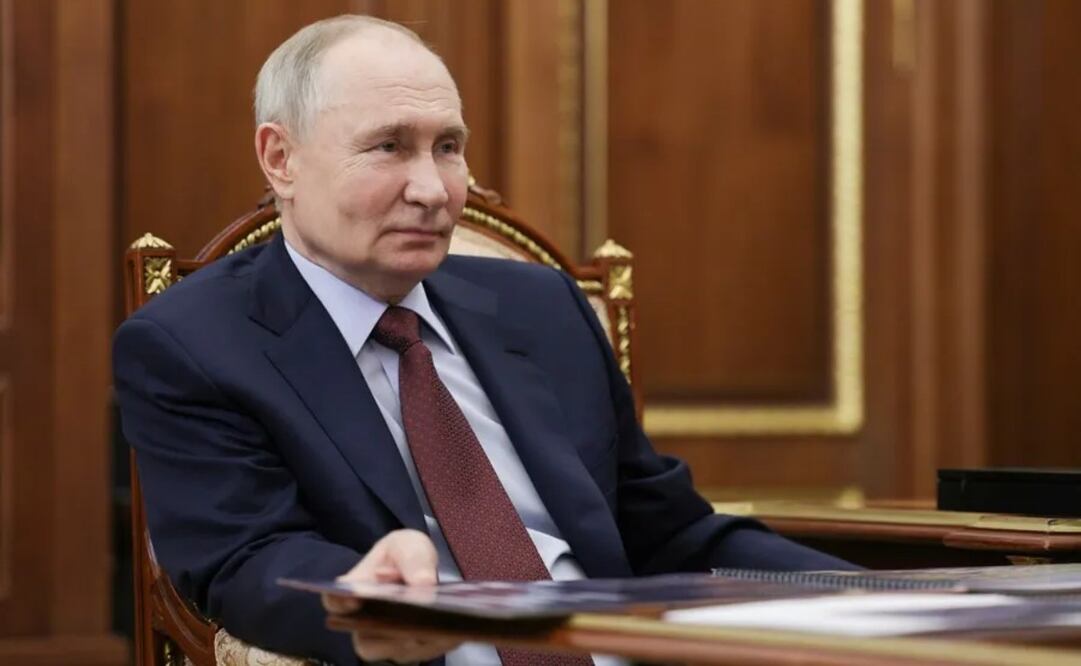 El presidente ruso, Vladímir Putin, en el Kremlin. Foto: EFE