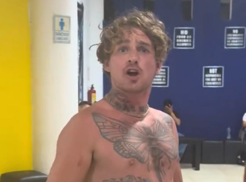 El 28 de junio, una usuaria de Tik Tok subió un video donde un extranjero la agredía.