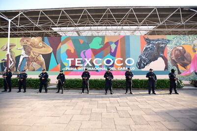Refuerzan seguridad en Feria Internacional del Caballo en Texcoco tras disturbios en concierto de Luis Conriquez