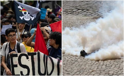 Marcha de la Generación Z: ¿qué hacer si estoy expuesto a gas lacrimógeno?