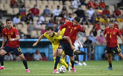 España no puede ante Suecia y empatan sin goles en la Eurocopa