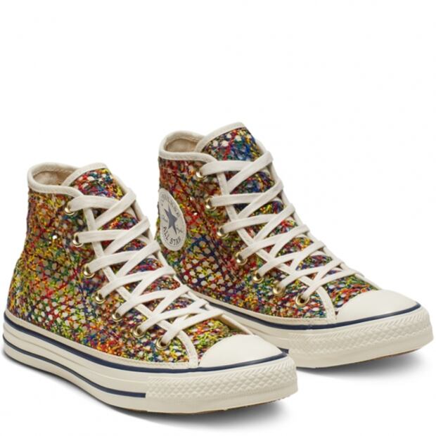 Lanzan Converse estilo crochet y se perfilan como los favoritos para usar en Semana Santa