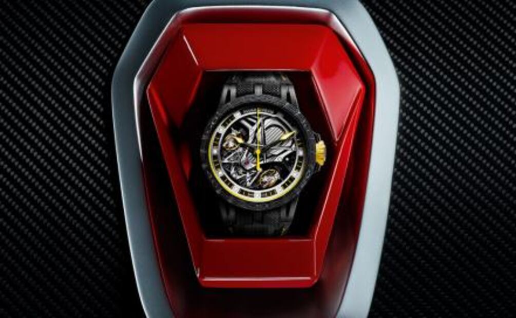 Roger Dubuis y Lamborghini rugen con dos Excalibur de corazón racing
