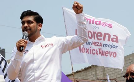 Candidato de Juntos Hacemos Historia en Neza propone crear escuela de lenguas e idiomas