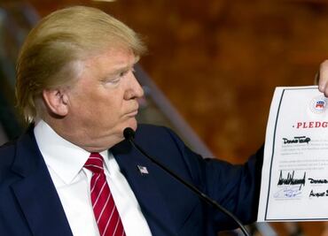 Seguidores de Trump tienen la peor ortografía: estudio