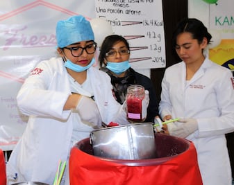 Estudiantes del IPN elaboran helado que previene el envejecimiento