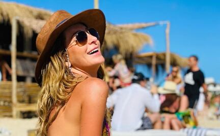 Geraldine Bazán la reina de los bikinis en cuarentena