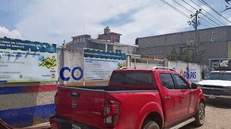 Pobladores tienen tomado un cárcamo