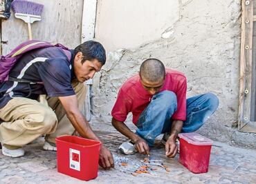Picaderos. Cd. Juárez: 6 mil puntos donde se inyecta heroína
