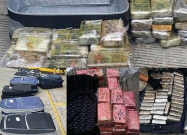 Over 1,300 pounds of cocaine seized at Mexico City airport