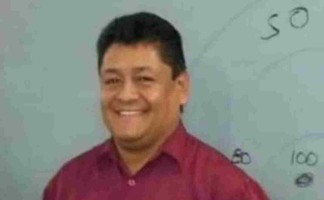 Maestro de secundaria encontrado sin vida. Foto: Especial