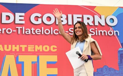Alessandra Rojo de la Vega inicia gira de rendición de cuentas tras su Primer Informe; reafirma compromiso con la ciudadanía