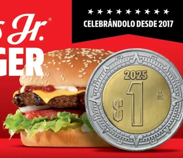 Día de la Hamburguesa 2025: Carl's Jr lanza promoción especial de hamburguesa a sólo 1 peso; conoce la fecha