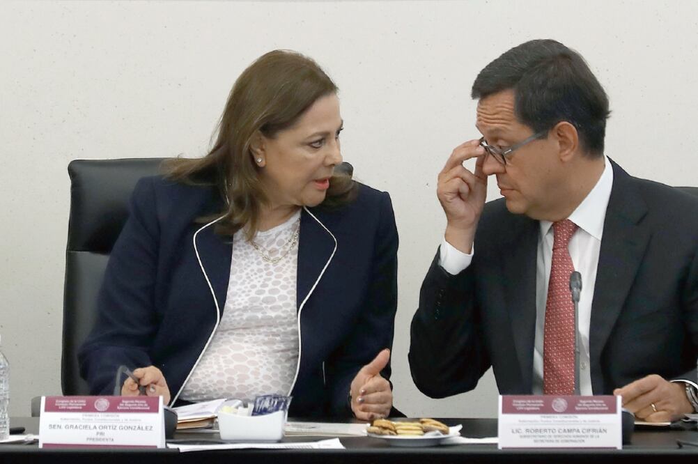 Roberto Campa compareció ante legisladores y dijo que se hace un monitoreo de medios y redes para detectar posibles agresiones a comunicadores. (JUAN CARLOS REYES. EL UNIVERSAL)