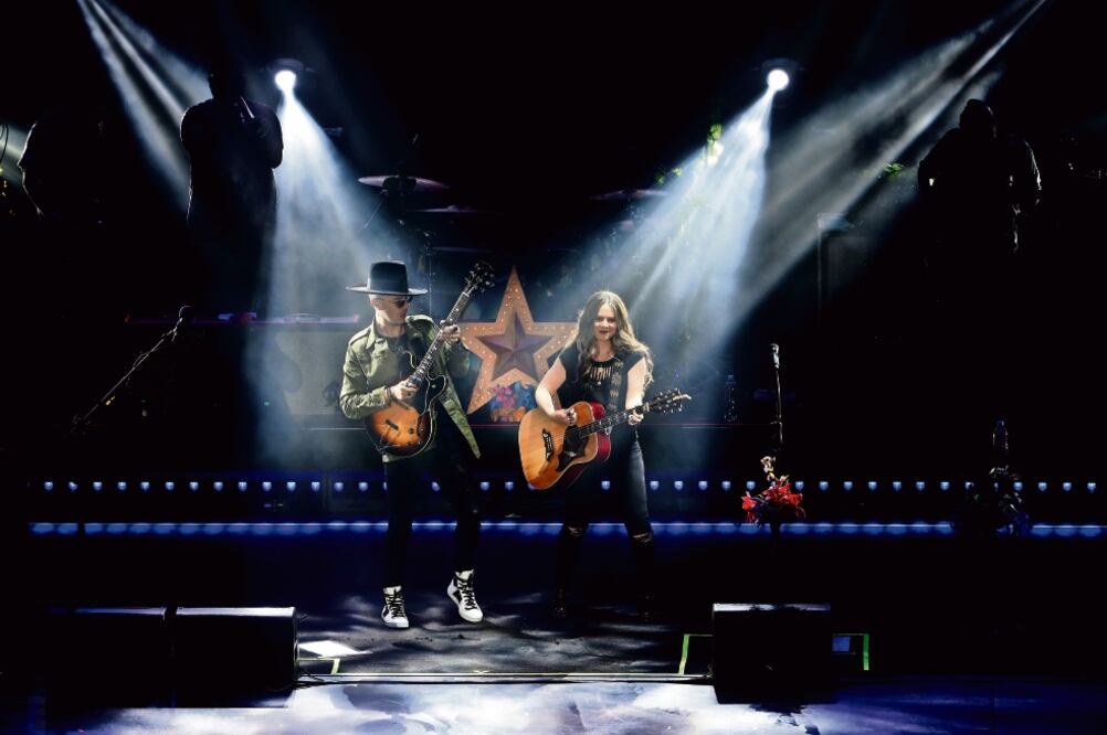 El dúo conquistó con temas como “Me soltaste” y “Qué pena me da”. (VALENTE ROSAS. EL UNIVERSAL)