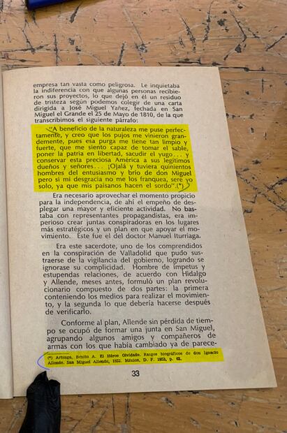Otra más de Gertz Manero; copia textos en libro de Ignacio Allende sin dar crédito