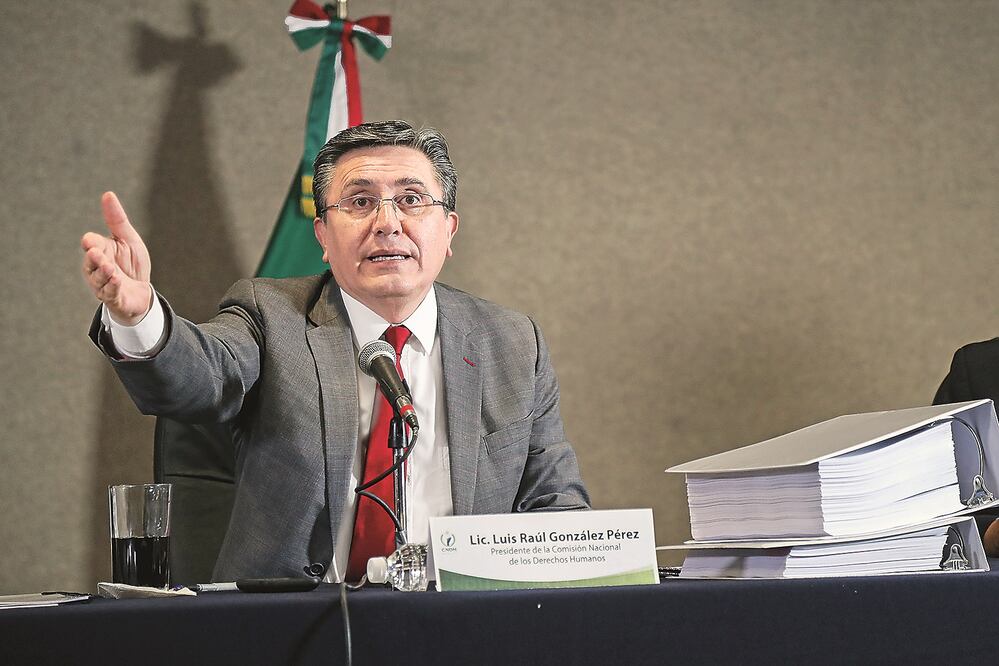 El ómbudsman nacional, Luis Raúl González Pérez. Foto: Archivo
