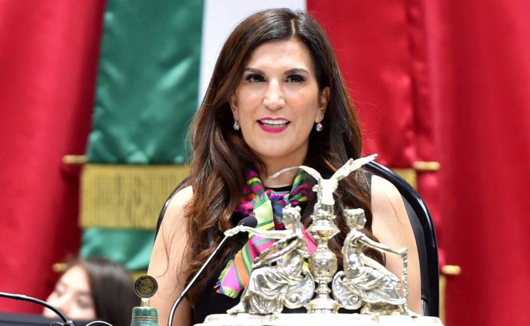 Humo blanco en San Lázaro, Kenia López Rabadán Presidirá Cámara de Diputados; fue aprobado en un cónclave privado. Foto: Especial