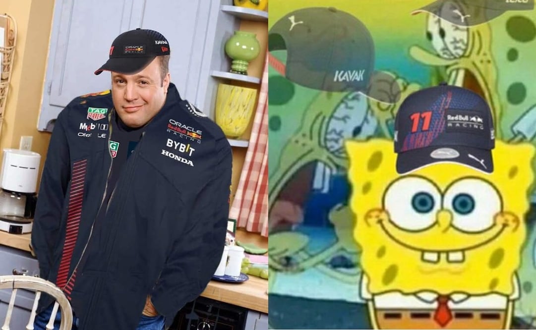 Checo Pérez es víctima de los memes por el choque que lo dejó fuera de la carrera sprint del GP de Qatar