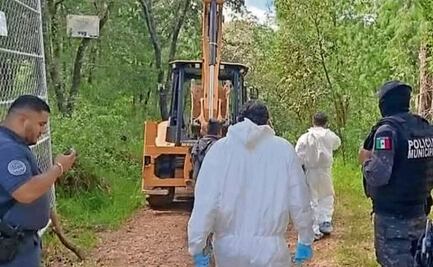Autoridades hallan fosa clandestina en Jilotzingo