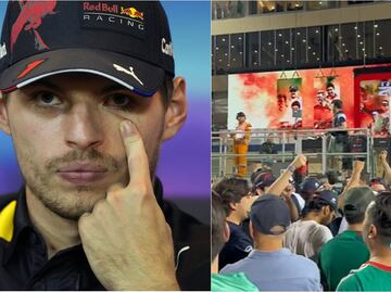 VIDEO: "Chin... a tu madre Verstappen", el grito de mexicanos en el GP de Abu Dhabi